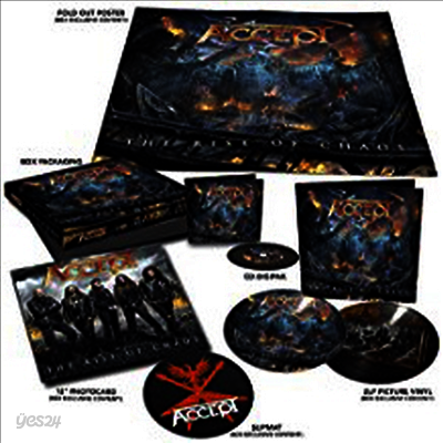 Accept - The Rise Of Chaos (Limited Deluxe Edition)(Picture 2LP+CD Box Set)