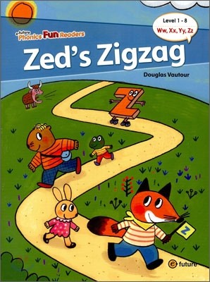 Phonics Fun Readers 1-8 : Zed’s Zigzag