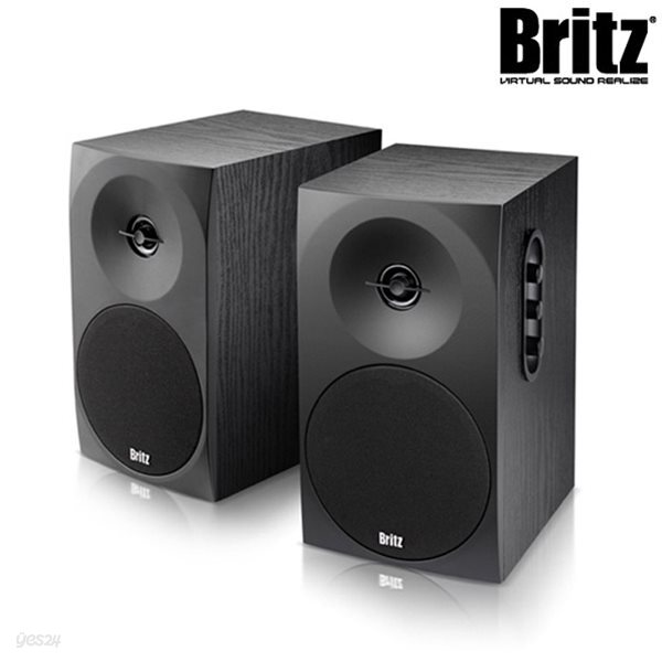 브리츠 2채널 북쉘프 스피커 BZ-B70 (우든 MDF / 사운드 컨트롤패널 / 20W 고출력)
