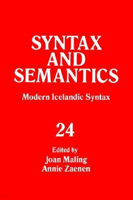 Modern Icelandic Syntax