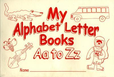 My Alphabet Letter Books Aa to Zz