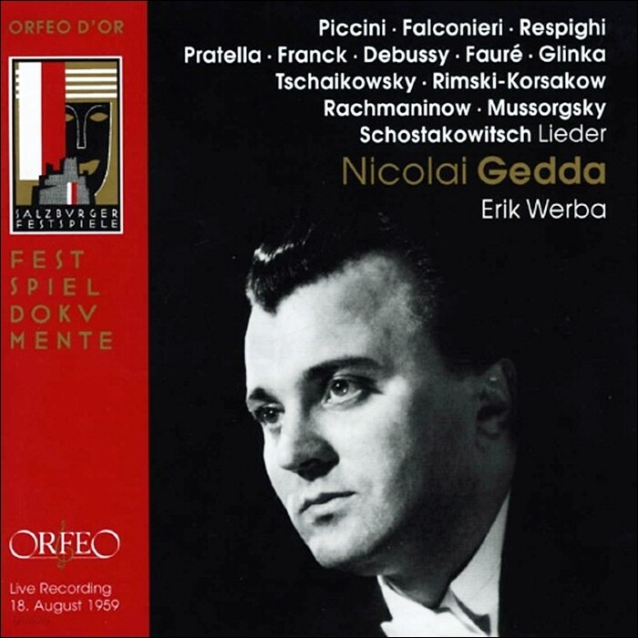 니콜라이 게다: 잘츠부르크 리사이틀 1959 (Nicolai Gedda: Salzburg Recital 1959)