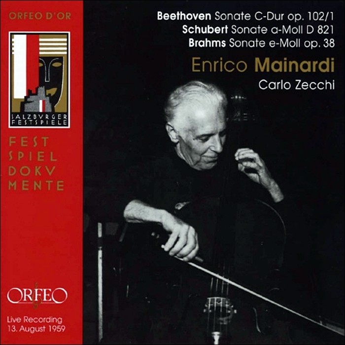 Enrico Mainardi ÿ ҳŸ - 亥 Ʈ  (Beethoven / Schubert / Brahms: Cello Sonatas)