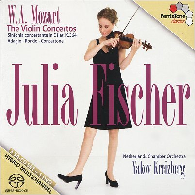 Julia Fischer Ʈ: ̿ø ɽƮ  ǰ  (Mozart : Violin Concertos, Sinfonia Concertante)