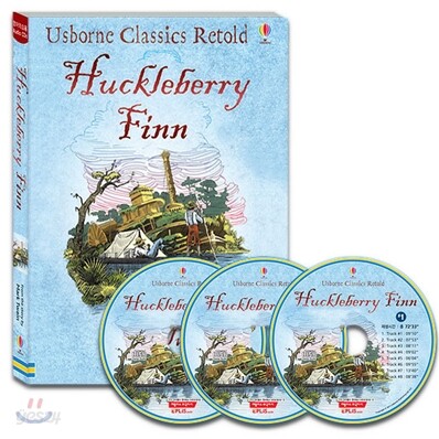 Usborne Classics Retold 엣센셜편 : Huckleberry Finn (Book & CD)