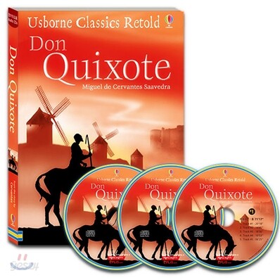 Usborne Classics Retold 엣센셜편 : Don Quixote (Book & CD)