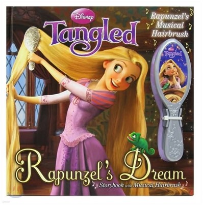 Disney Tangled : Rapunzel's Dream Storybook with Musical Hairbrush