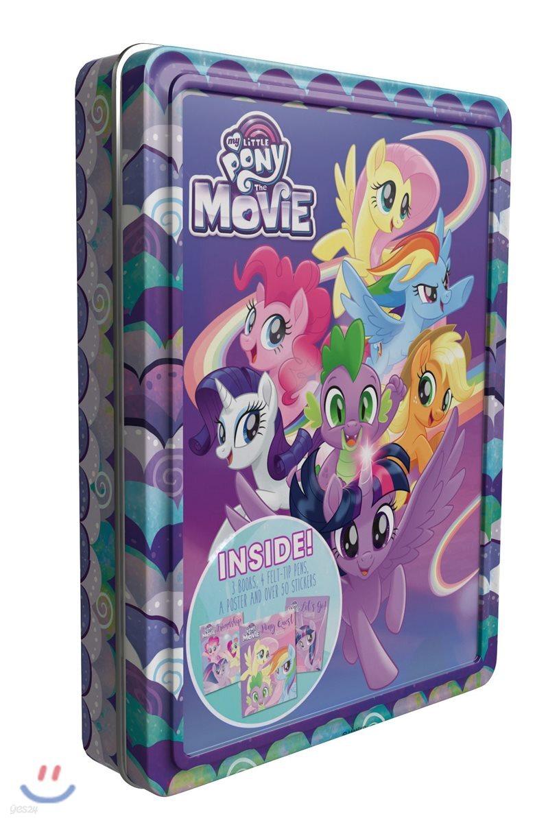 [틴케이스] 마이 리틀 포니 더 무비 해피틴 My Little Pony The Movie (Happy Tin)