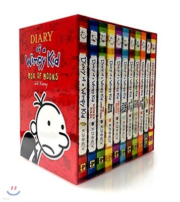 The Diary of A Wimpy Kid Collection Box Set #1-11 : 윔피키드 영문판 11권 박스 세트