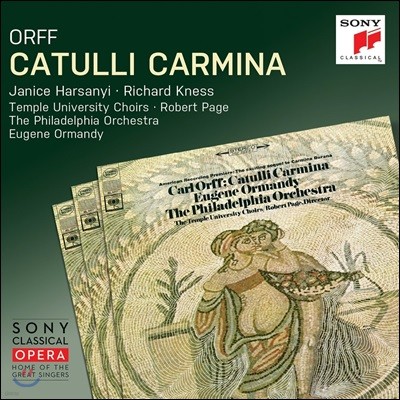 Eugene Ormandy ī : ī罺 뷡 [ī ī̳] - Ͻ ϻ,  ׽,  յ (Carl Orff: Catulli Carmina)