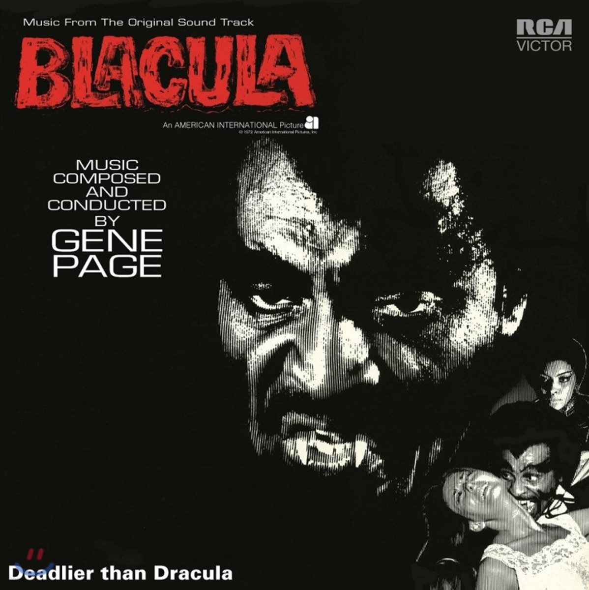 브라큘라 영화음악 (Blacula OST by Gene Page) [LP]