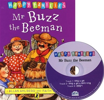 Happy Families : Mr Buzz the Beeman (Book & CD)