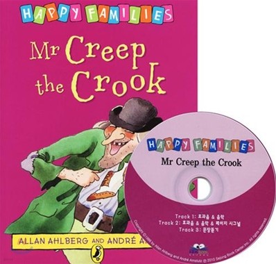 Happy Families : Mr Creep the Crook (Book & CD)