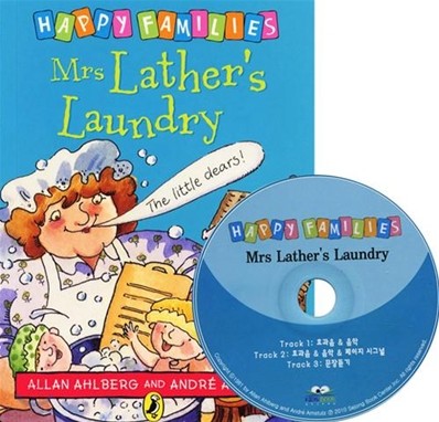 Happy Families : Mrs Lather's Laundry (Book & CD)