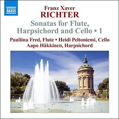 Pauliina Fred 프란츠 크사버 리히터: 플루트, 하프시코드, 첼로를 위한 소나타 1집 (Franz Xaver Richter: Sonatas for Flute, Harpsichord and Cello Vol. 1) 