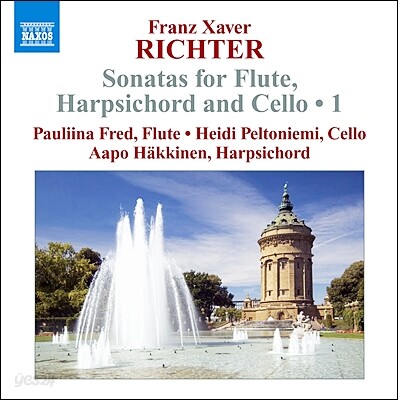 Pauliina Fred 프란츠 크사버 리히터: 플루트, 하프시코드, 첼로를 위한 소나타 1집 (Franz Xaver Richter: Sonatas for Flute, Harpsichord and Cello Vol. 1)