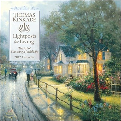 2012 Thomas Kinkade Lightposts for Living Wall Calendar