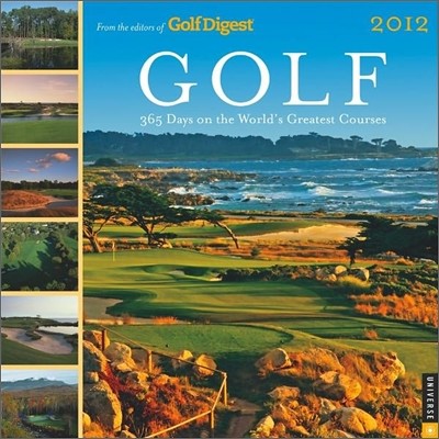 2012 Golf Wall Calendar