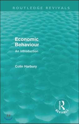 Economic Behaviour (Routledge Revivals)