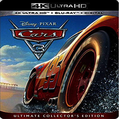 Cars 3 (카3: 새로운 도전) (2017) (한글무자막)(4K Ultra HD + Blu-ray + Digital)