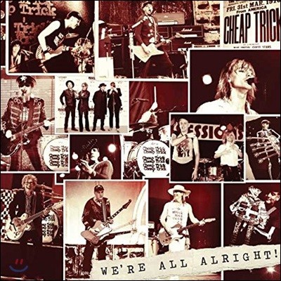 Cheap Trick — We're All Alright! 앨범 커버