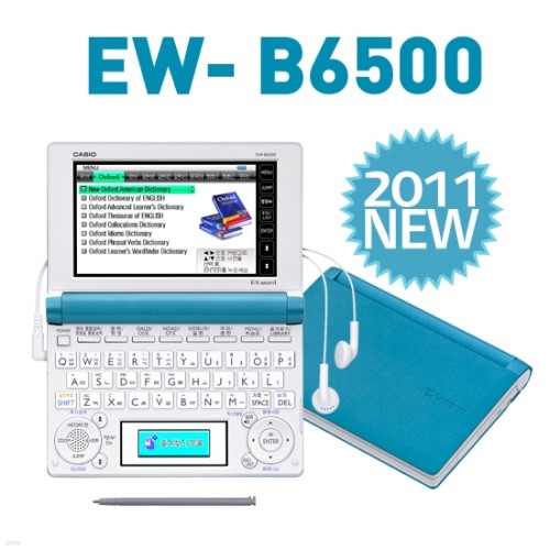 [무이자3개월][2011년 신모델출시!] 카시오 전자사전 EW-B6500 - 트윈컬러LCD/더욱강력해진영어컨텐츠/271종사전수록