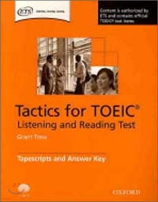 ETS Tactics for TOEIC Listening and Reading : Script & Answer Key
