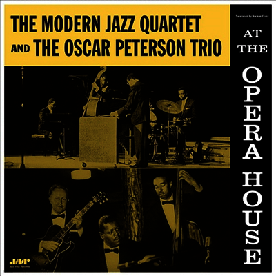 Modern Jazz Quartet — At The Opera House 앨범 커버