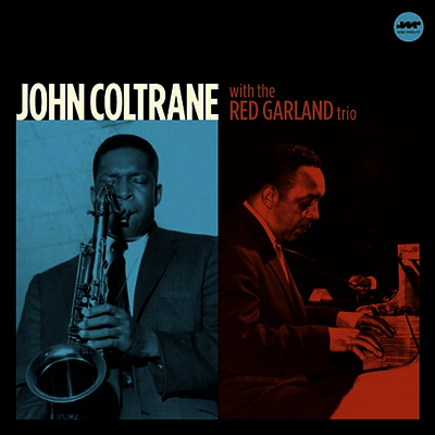 John Coltrane & Red Garland — With The Garland Trio 앨범 커버