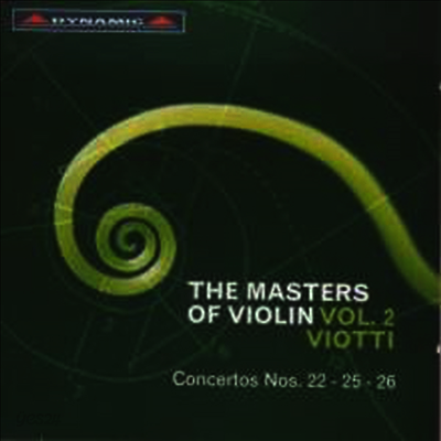비요티: 바이올린 협주곡 22, 25, 26번 (Viotti: Violin Concerto No.22, 25 & 26)(CD) - Franco Mezzena