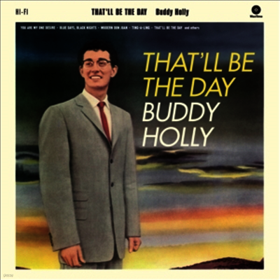 Buddy Holly — That'll Be The Day (Remastered)2 Bonus Tracks) 앨범 커버