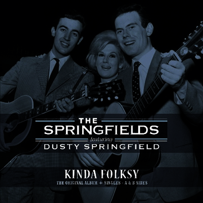 Springfields featuring Dusty Springfield — Kinda Folksy 앨범 커버
