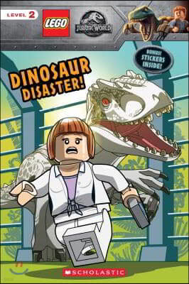 Dinosaur Disaster! (Lego Jurassic World: Reader with Stickers) [With Stickers]