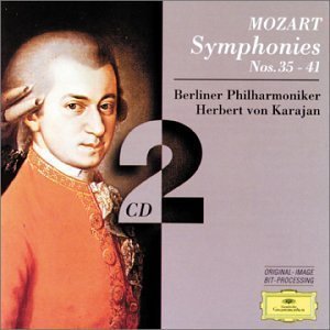 Herbert Von Karajan / 모차르트 : 교향곡 35번 '하프너', 36번 '린츠', 38번 '프라하', 41번 '주피터' (Mozart : Symphony No.35 K.385 'Haffner', No.36 K.425 'Linz', No.38 K.504 'Prague', No.39 K.543, No.40 