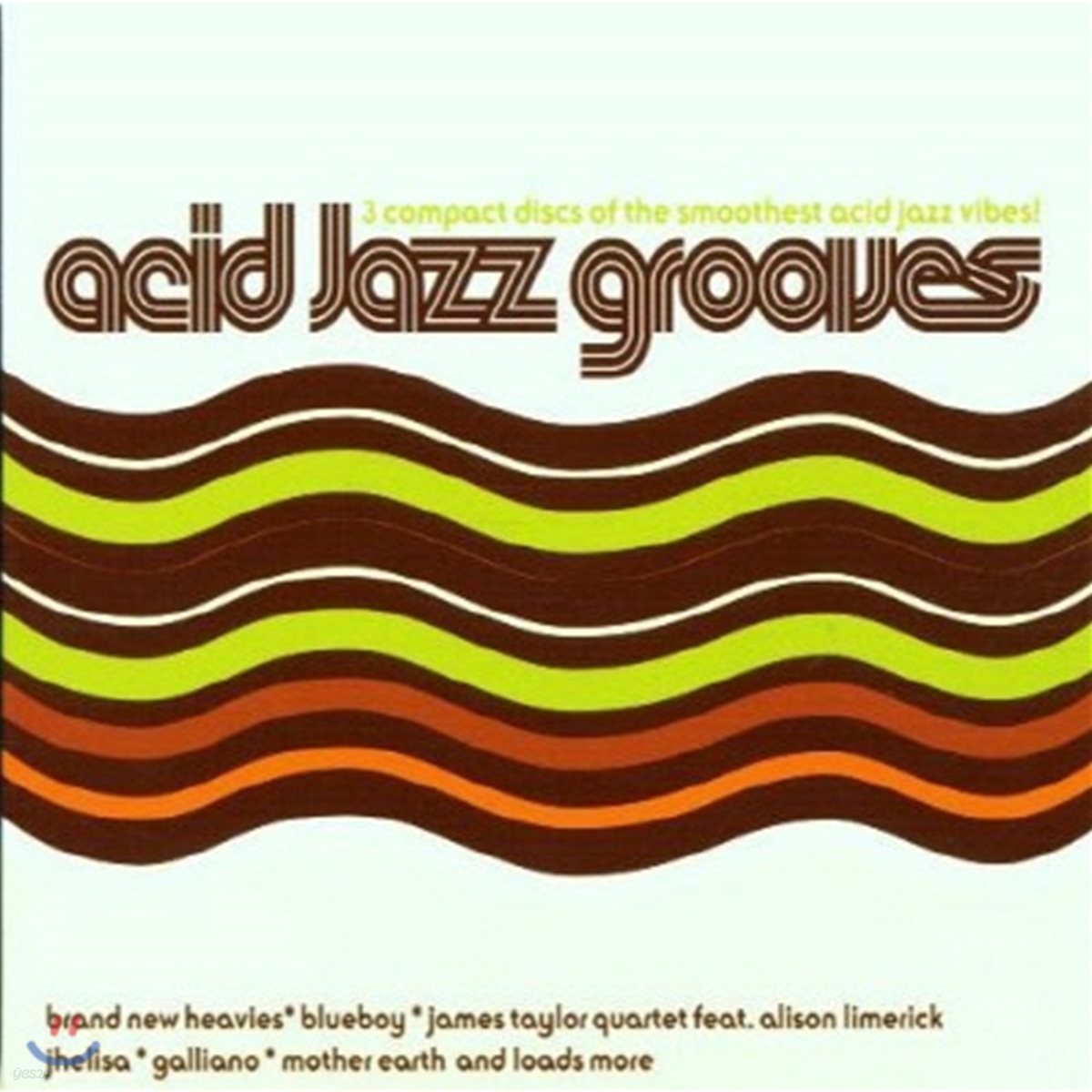 [중고] V.A. / Acid Jazz Grooves (수입/3CD)