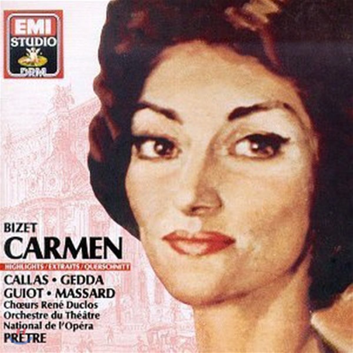 [중고] Maria Callas / Bizet: Carmen - Highlights (수입/cdm7630752)