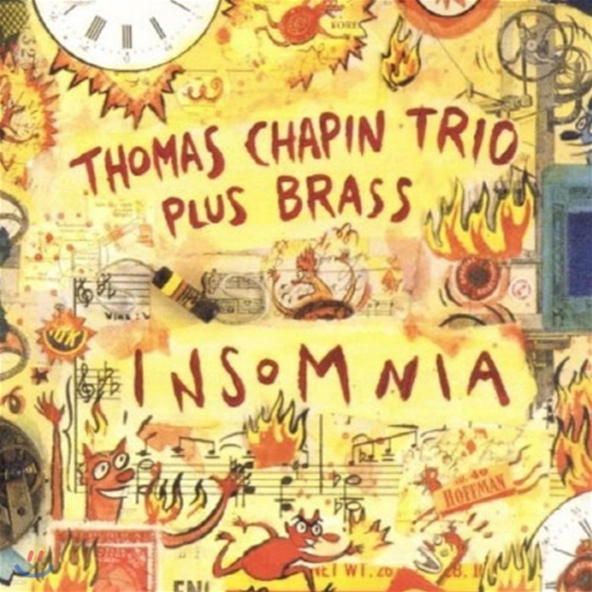 [중고] Thomas Chapin Trio plus Brass / Insomnia (수입)