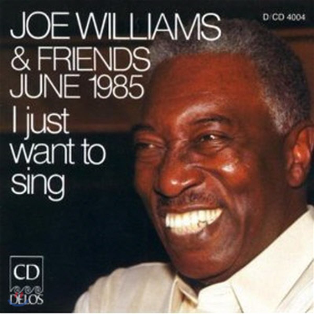 [중고] Joe Williams & FriendsㅡJune 1985 / I Just Want To Sing (수입)