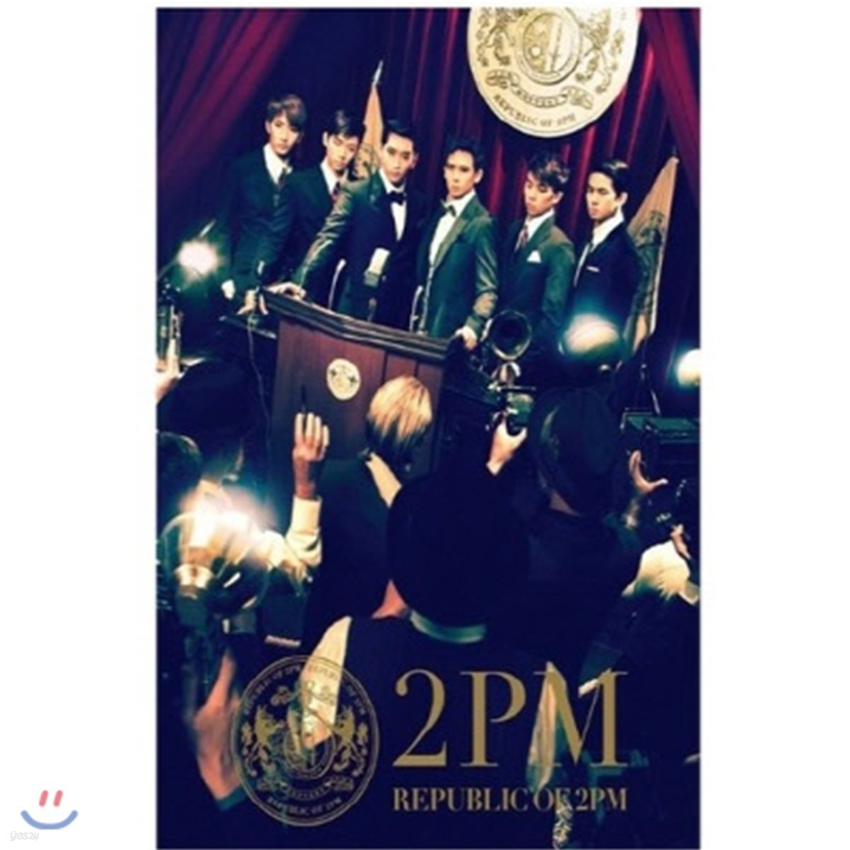 투피엠 (2PM) / Republic Of 2pm (초회생산한정반 A/CD+DVD/미개봉/일본수입/bvcl 283-4)