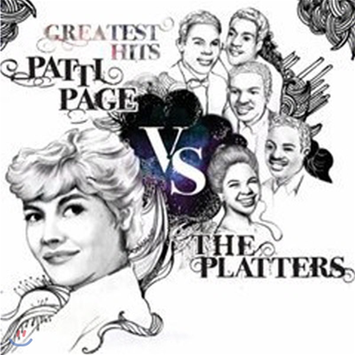 Patti Page vs The Platters / Greatest Hits (Digipack/미개봉)
