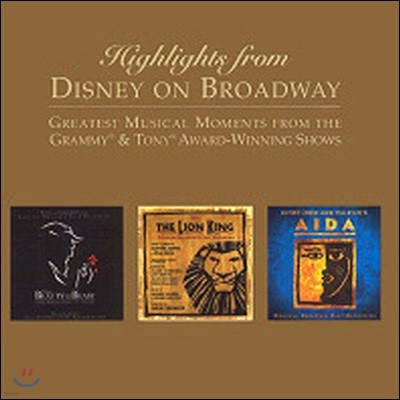 [߰] O.S.T. / Highlights From Disney On Broadway