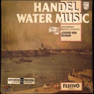 [߰] [LP] Eduard Van Beinum / Handel: Water Music (/6570171)