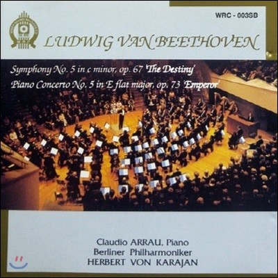 [߰] Claudio Arrau / Beethoven: Symphony No.5 'the Destiny' (wrc003sb)