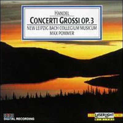 [߰] Max Pommer / Handel: Concerti Grossi Op. 3 (/14006)