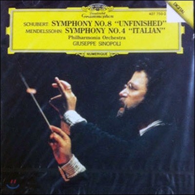 [߰] Giuseppe Sinopoli / Schubert : Symphony No.8; Mendelssohn : Symphony No.4 (4108622)