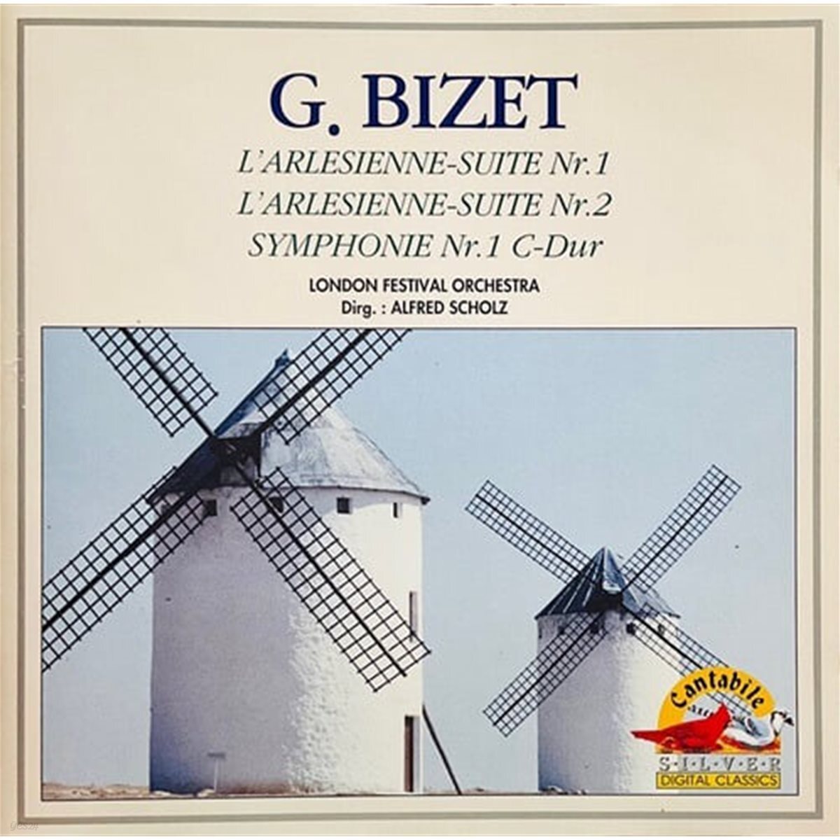 Alfred Scholz / Bizet : L'Arlesienne-Suite Nr.1, 2 (미개봉/이미지확인/srk5014)