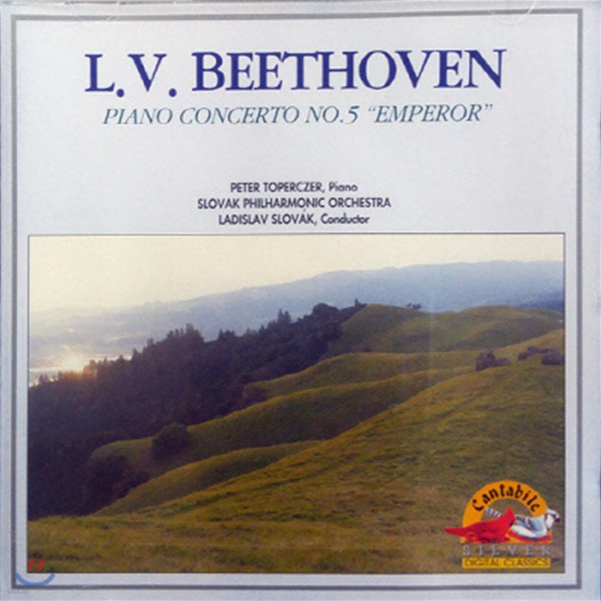 Ladislav Slovak / Beethoven Piano Concerto No.5 &quot;Emperor&quot; (미개봉/sxcd5111)