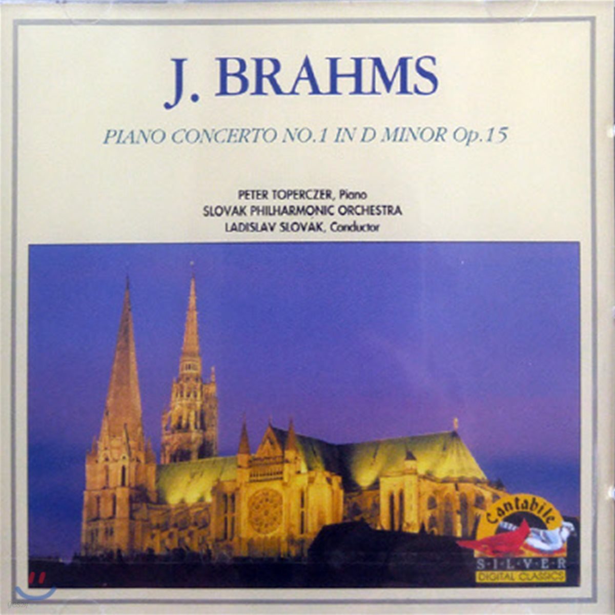 Ladislav Slovak / Brahms Piano Concerto No.1 (미개봉/sxcd5129)