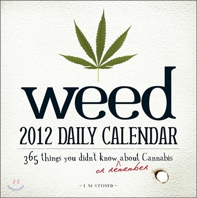 Weed 2012 Calendar