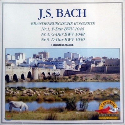 I Solisti Di Zagreb / Bach: Brandenburgische Konzerte Nr.1,3,5 (̰/srk5024)